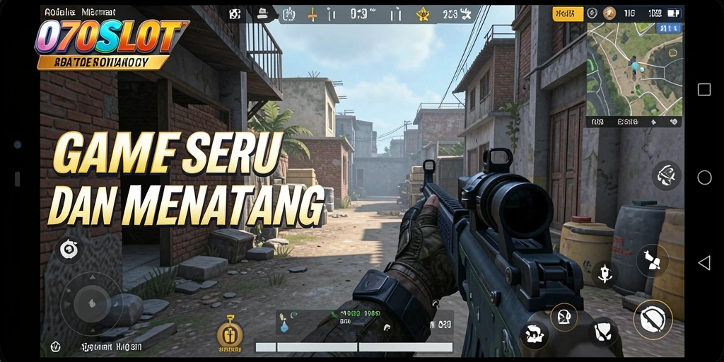 Tangkapan layar utama dari gameplay mengasyikkan 070SLOT.