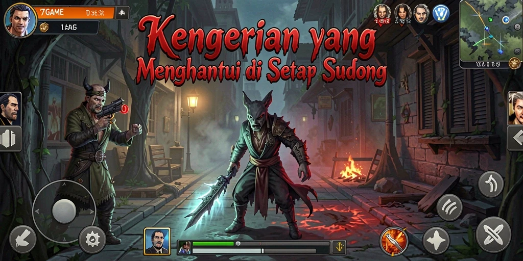 Menampilkan gameplay menegangkan dari 7GAME dengan suasana horor yang kental.