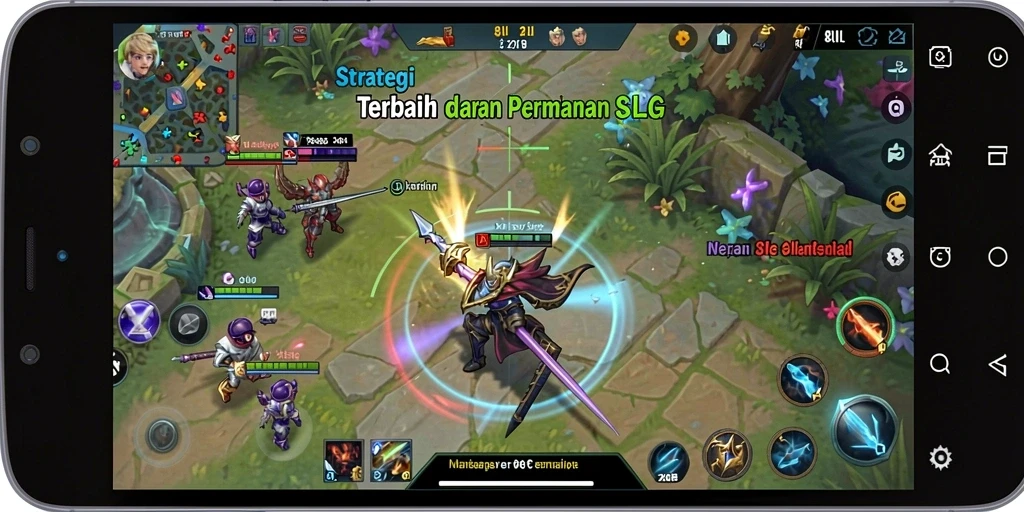 Gameplay menarik dalam 8II yang penuh strategi.