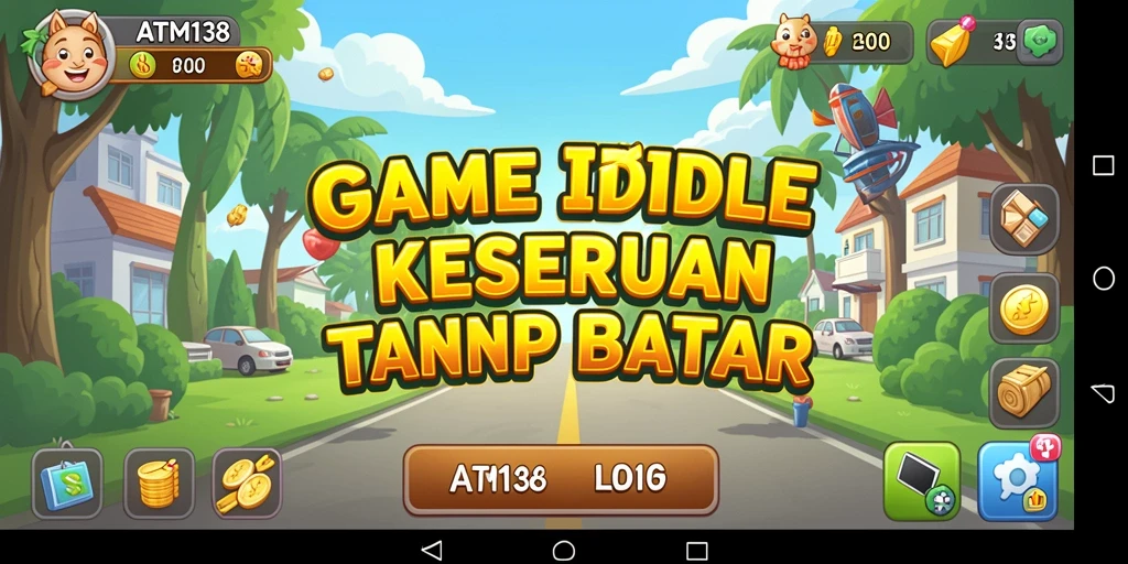 Tangkapan layar utama yang menunjukkan gameplay santai dalam ATM138.