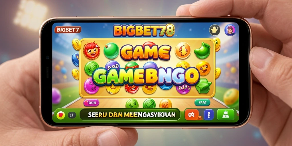Screenshot gameplay menunjukkan suasana seru permainan Bingo.