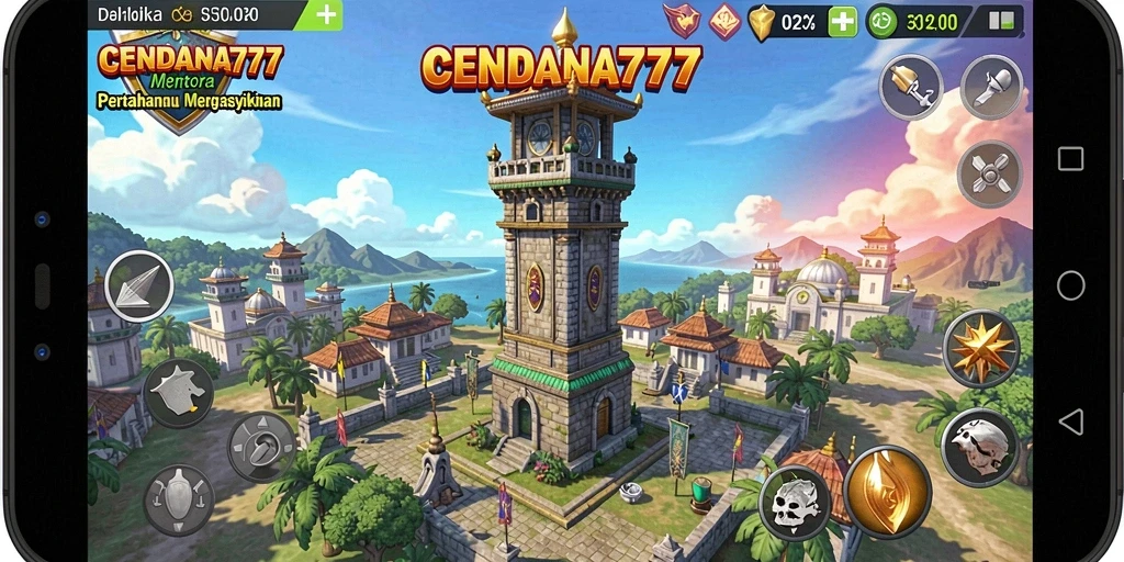 Tampilan gameplay CENDANA777 yang mendebarkan dan strategis.