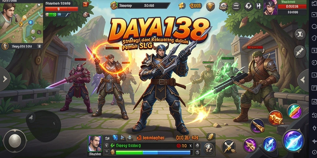 Tampilkan aksi strategis dan pembangunan dalam DAYA138.