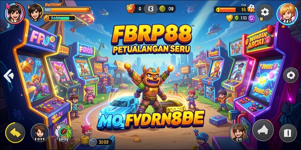 Screenshot permainan FBRP88 menampilkan aksi seru dalam gameplay Arcade.
