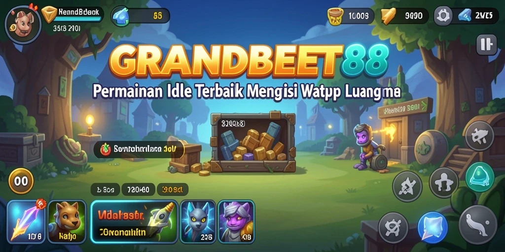Tampilan screenshot gameplay GRANDBET88 yang mengasyikkan dan interaktif.