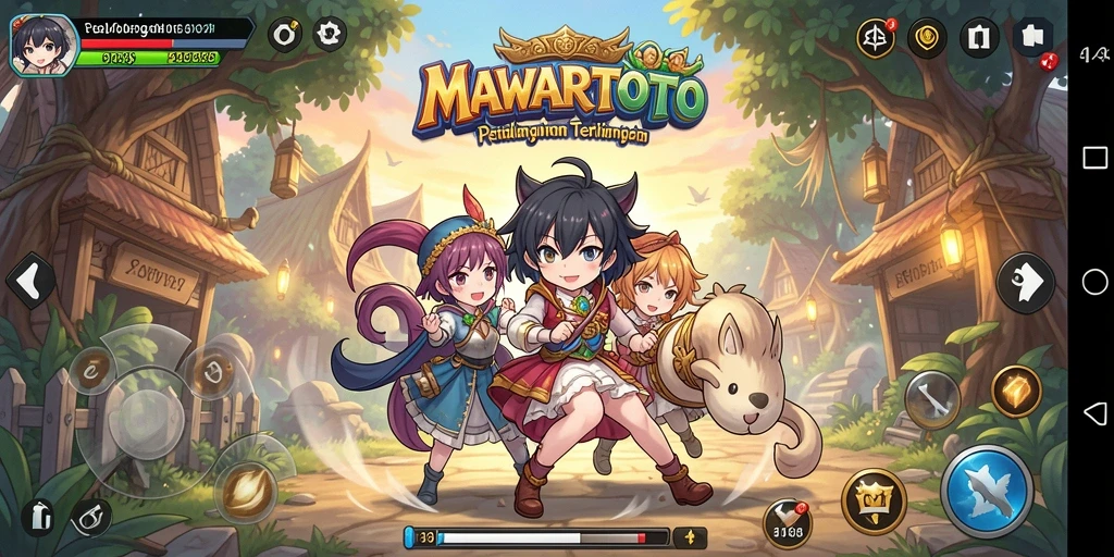 Tampilan gameplay seru dari MAWARTOTO yang penuh aksi.