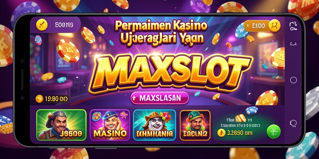 Tampilan menarik dan gameplay yang mengasyikkan di MAXSLOT.