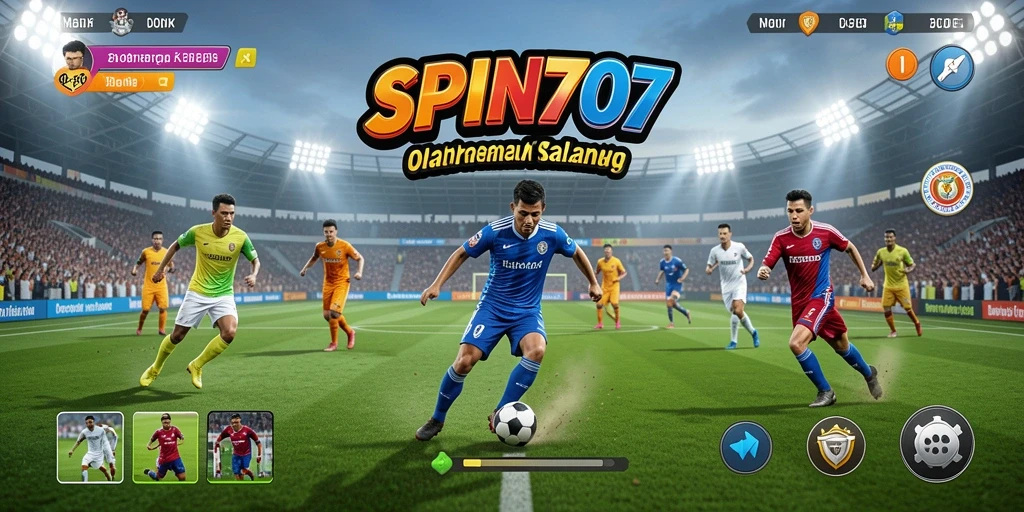 Tampilan gameplay seru dari SPIN707 yang penuh aksi olahraga.